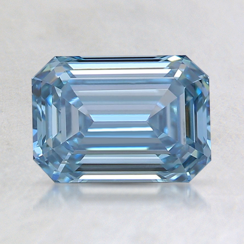 1.10 Ct. Fancy Blue Emerald Lab Grown Diamond