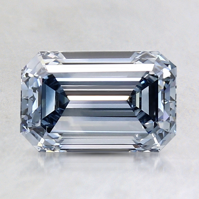 1.45 Ct. Fancy Blue Emerald Lab Grown Diamond