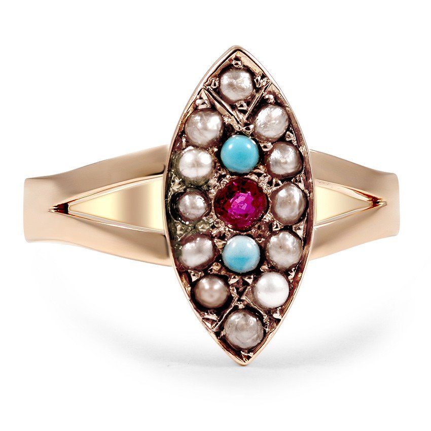 Victorian Tourmaline Vintage Ring