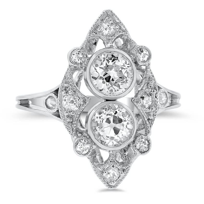 Art Deco Diamond Vintage Ring