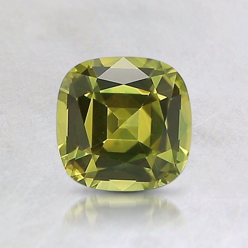 5.6x5.5mm Parti-Color Cushion Montana Sapphire