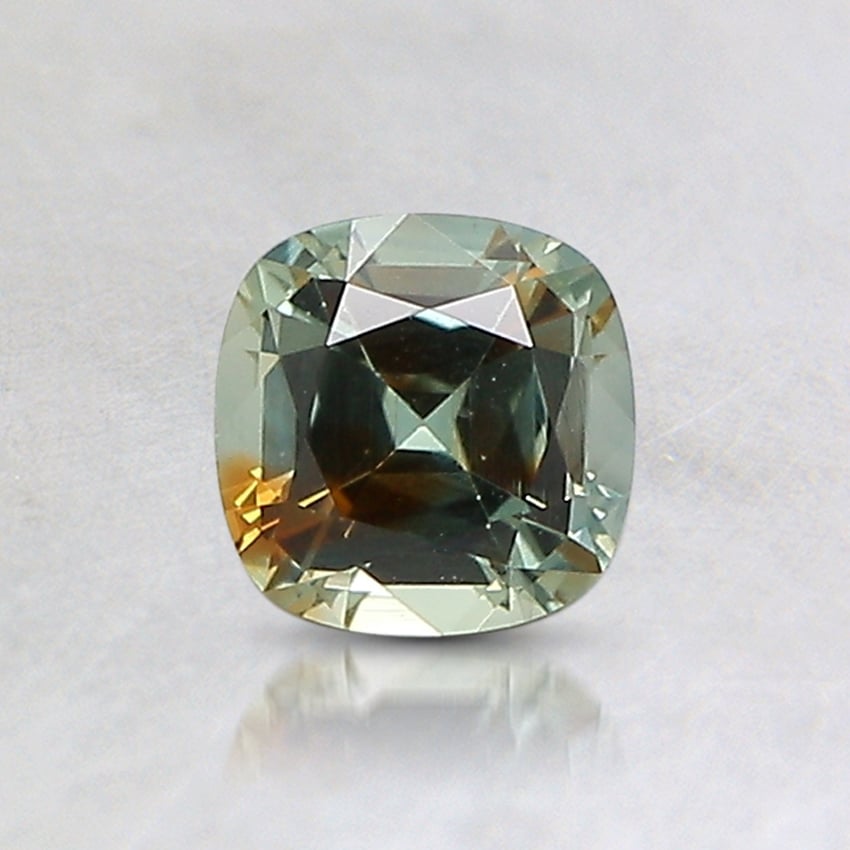 5.1x5mm Parti-Color Cushion Montana Sapphire