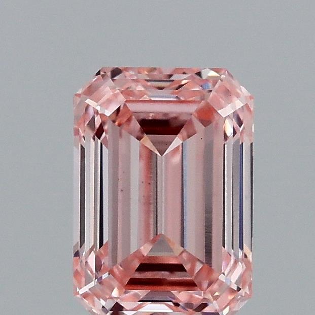 1.05 Ct. Fancy Intense Pink Emerald Lab Grown Diamond