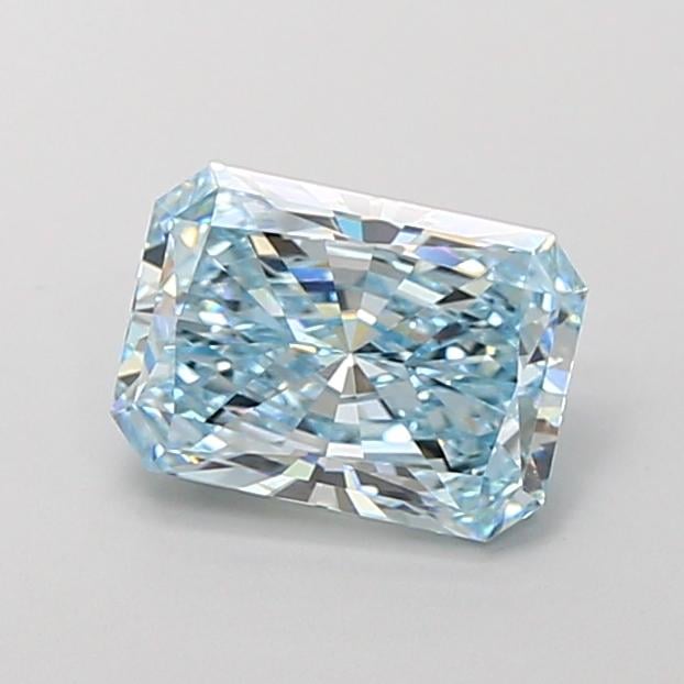 2.22 Ct. Fancy Vivid  Blue Radiant Lab Grown Diamond