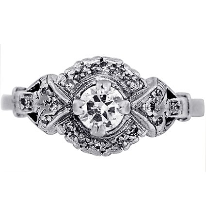 Art Deco Diamond Vintage Ring