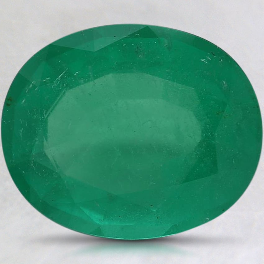 11.1x9.1mm Premium Oval Emerald