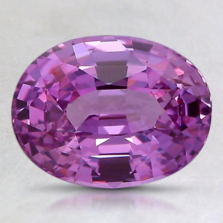 9.1x6.9mm Pink Oval Sapphire