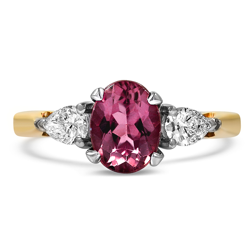 Retro Tourmaline Vintage Ring