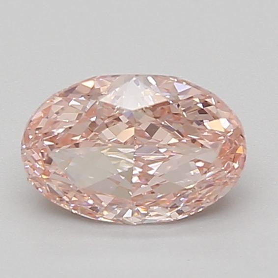 1.09 Ct. Fancy Vivid Pink Oval Lab Grown Diamond