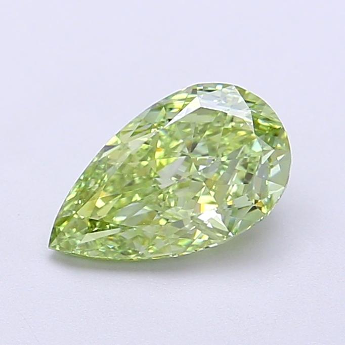 1.12 Ct. Fancy Intense Green Pear Lab Grown Diamond