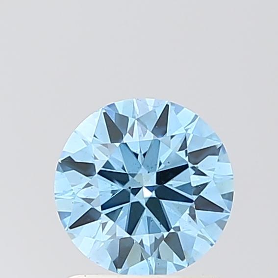 1.00 Ct. Fancy Vivid Blue Round Lab Grown Diamond