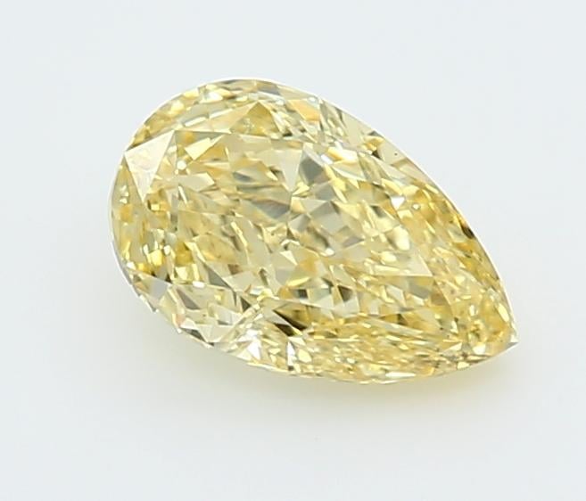 1.03 Ct. Fancy Intense  Yellow Pear Lab Grown Diamond