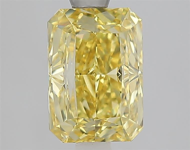 2.00 Ct. Fancy Intense  Yellow Radiant Lab Grown Diamond