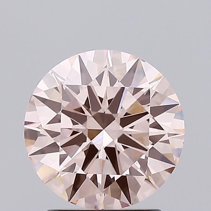 1.74 Ct. Fancy Intense Pink Round Lab Grown Diamond