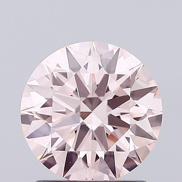 1.51 Ct. Fancy Intense Pink Round Lab Grown Diamond