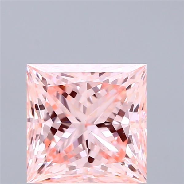 2.49 Ct. Fancy Intense Pink Princess Lab Grown Diamond