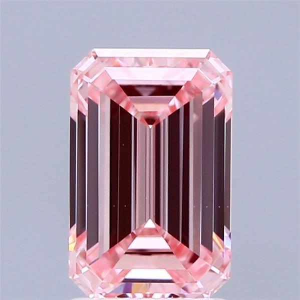 2.01 Ct. Fancy Intense Pink Emerald Lab Grown Diamond