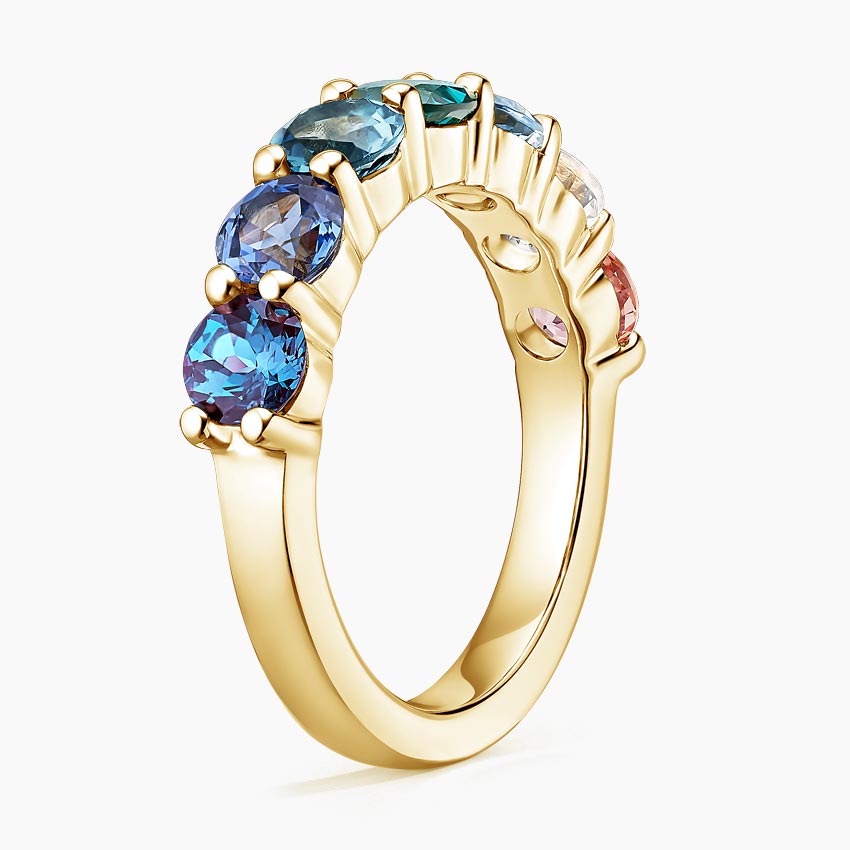 18K Yellow Gold Luxe Coastal Ombre Ring