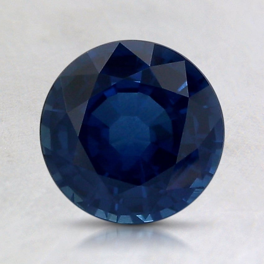 7.1mm Blue Round Sapphire