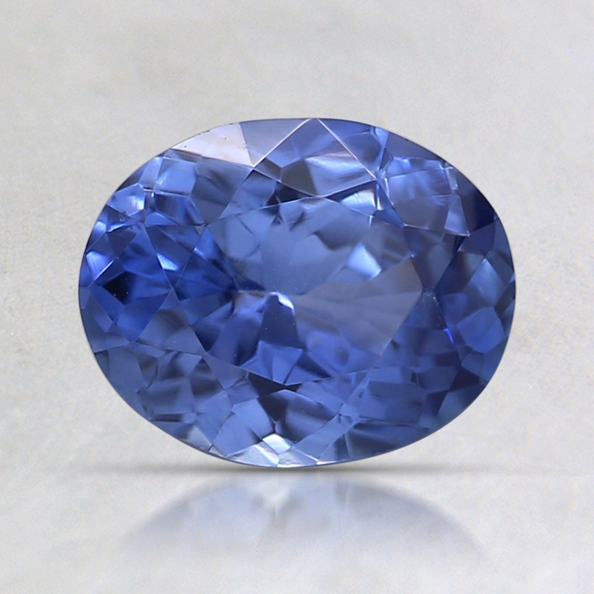 7.4x5.9mm Blue Oval Sapphire