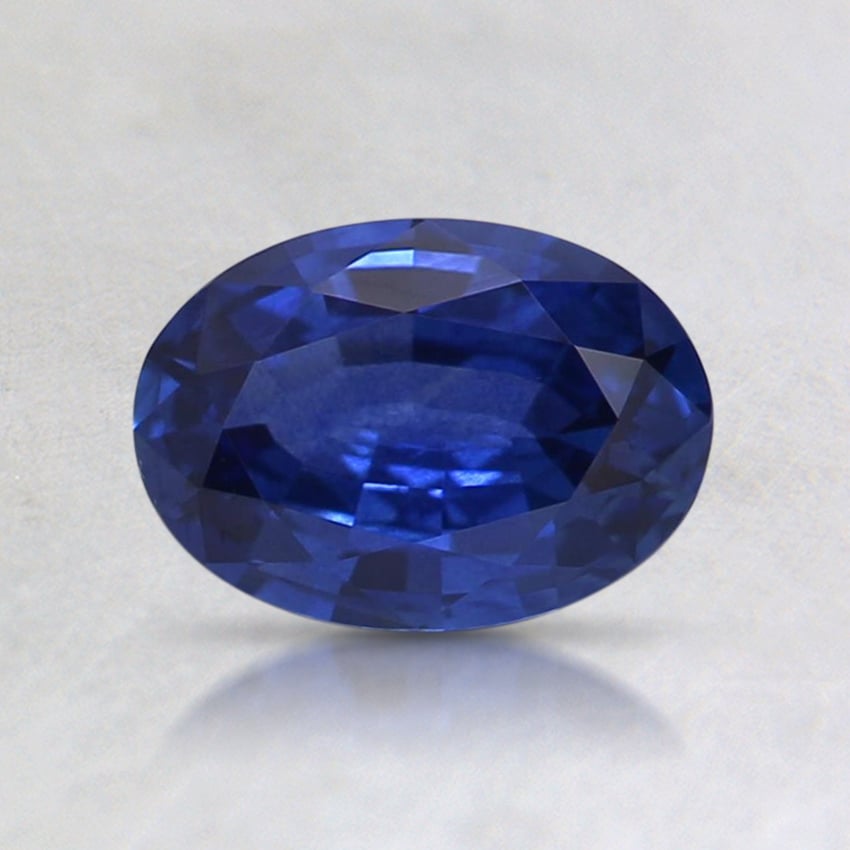 7x5mm Premium Blue Oval Sapphire