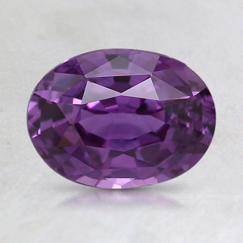 7.8x5.8mm Purple Oval Sapphire
