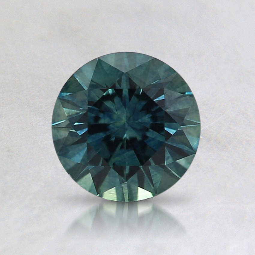 6.2mm Premium Teal Round Montana Sapphire