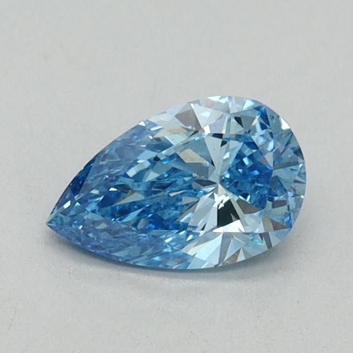 0.50 Ct. Fancy Vivid Blue Pear Lab Grown Diamond