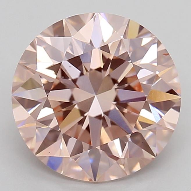 2.01 Ct. Fancy  Pink Round Lab Grown Diamond
