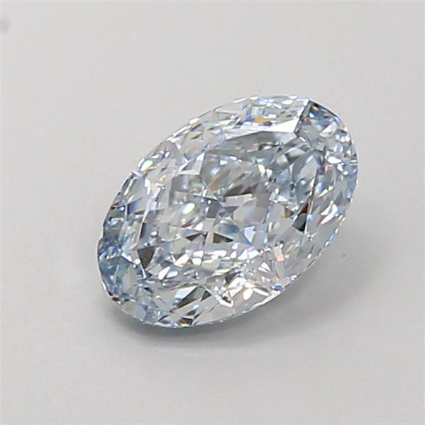 1.10 Ct. Fancy  Blue Oval Lab Grown Diamond