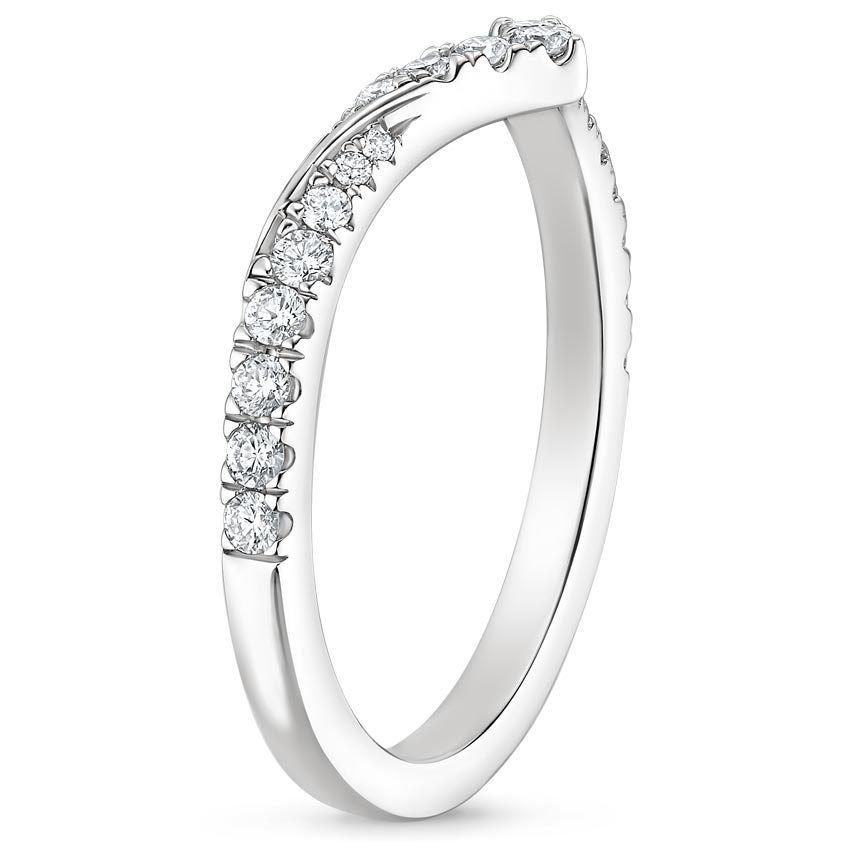 Platinum Chiara Diamond Ring (1/4 ct. tw.), large side view