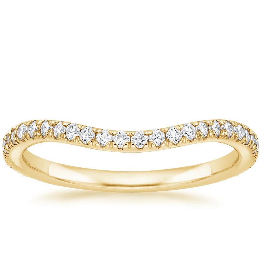 Rose gold diamond engagement ring with surprise diamond details