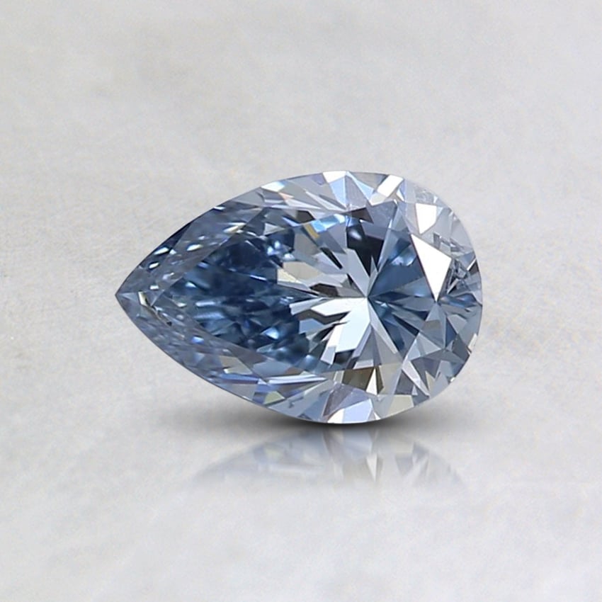 0.42 Ct. Fancy Blue Pear Lab Grown Diamond