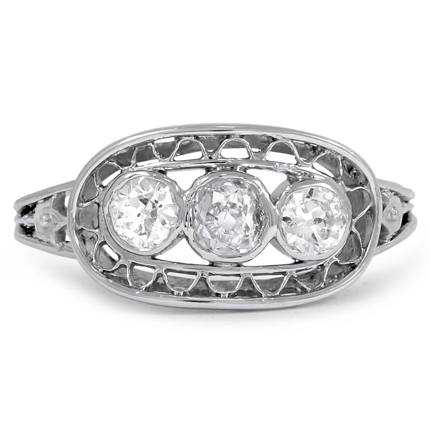 Art Nouveau Diamond Vintage Ring