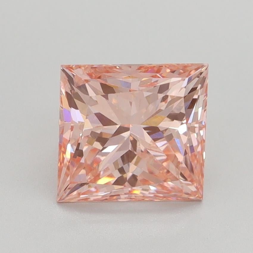 2.03 Ct. Fancy Intense Pink Princess Lab Grown Diamond