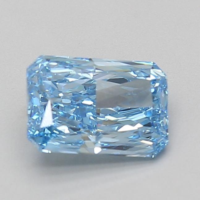 1.60 Ct. Fancy Vivid Blue Radiant Lab Grown Diamond