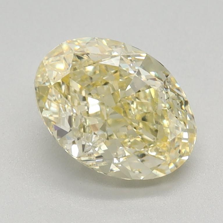 1.11 Ct. Fancy Yellow Oval Lab Grown Diamond