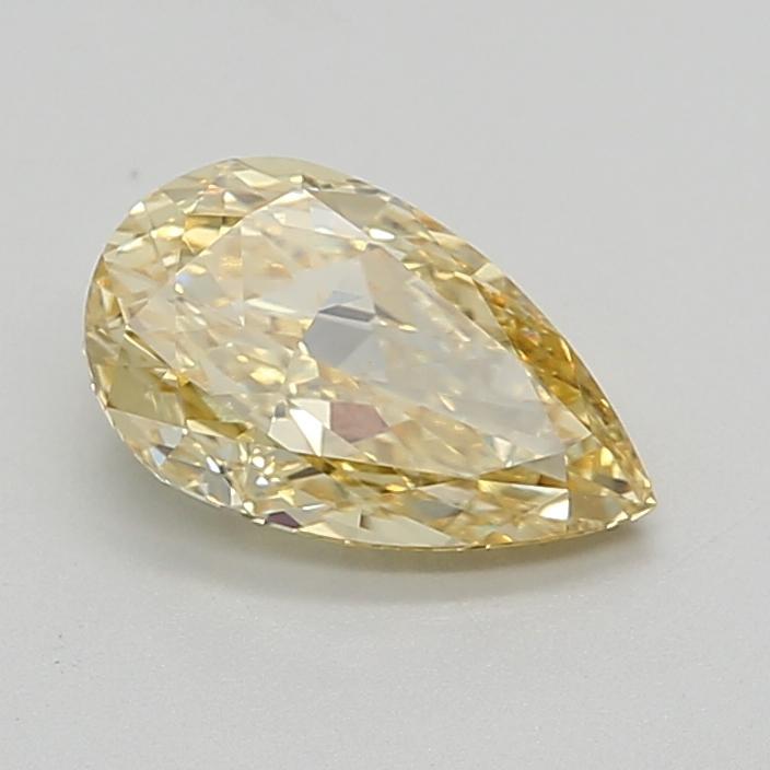 1.86 Ct. Fancy Intense  Yellow Pear Lab Grown Diamond