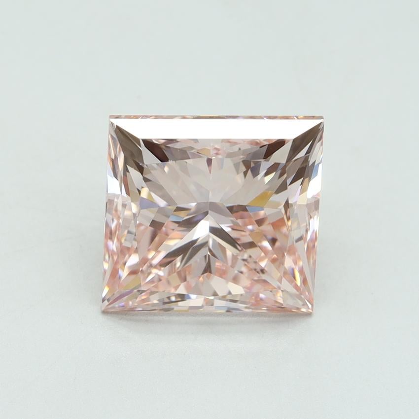 5.01 Ct. Fancy Intense Pink Princess Lab Grown Diamond