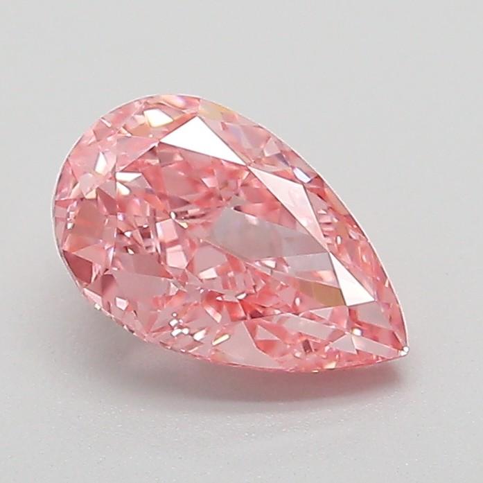 1.03 Ct. Fancy Vivid Pink Pear Lab Grown Diamond
