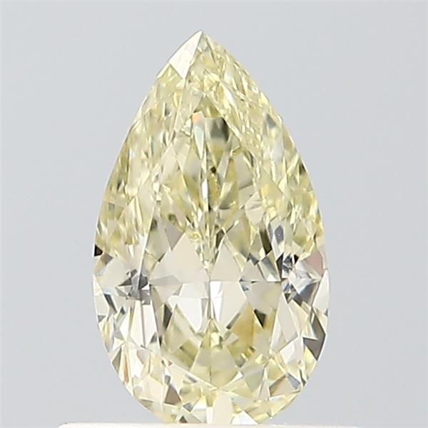 0.70 Ct. Light Yellow Pear Lab Grown Diamond