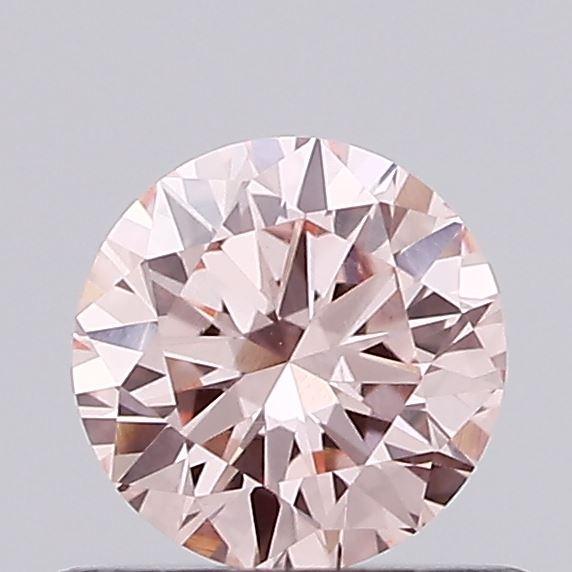 0.49 Ct. Fancy Pink Round Lab Grown Diamond
