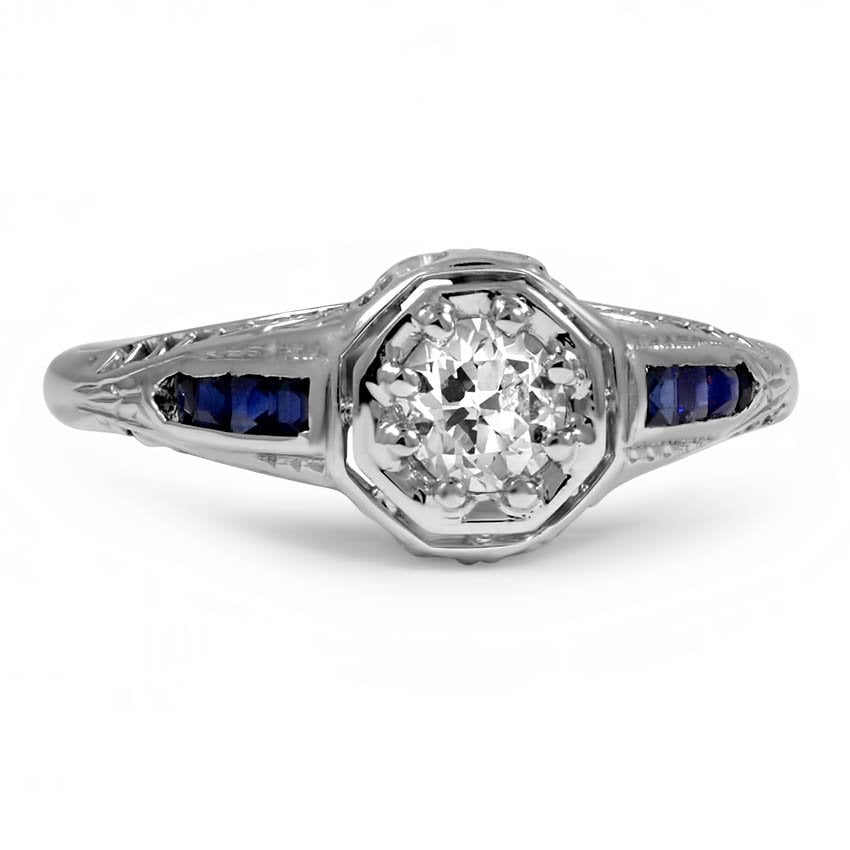 Art Deco Diamond Vintage Ring