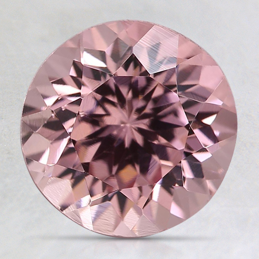 8.5mm Premium Peach Round Garnet