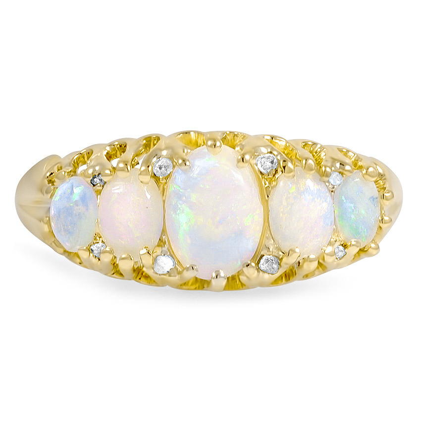 Edwardian Opal Vintage Ring | Glasgow | Brilliant Earth