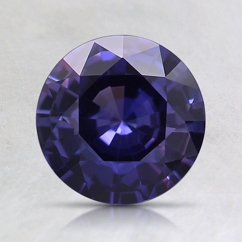 7.1mm Purple Round Sapphire