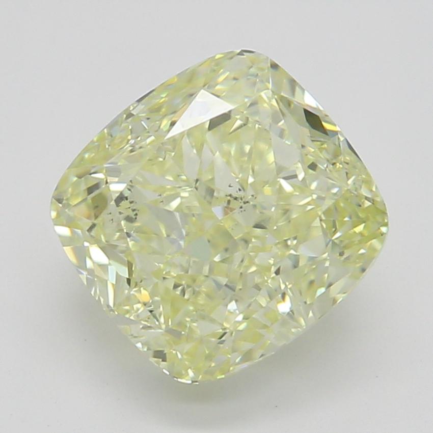 1.51 Ct. Fancy Light Yellow Cushion Diamond