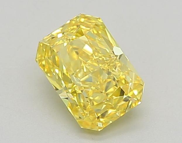 1.02 Ct. Fancy Vivid Yellow Radiant Lab Grown Diamond