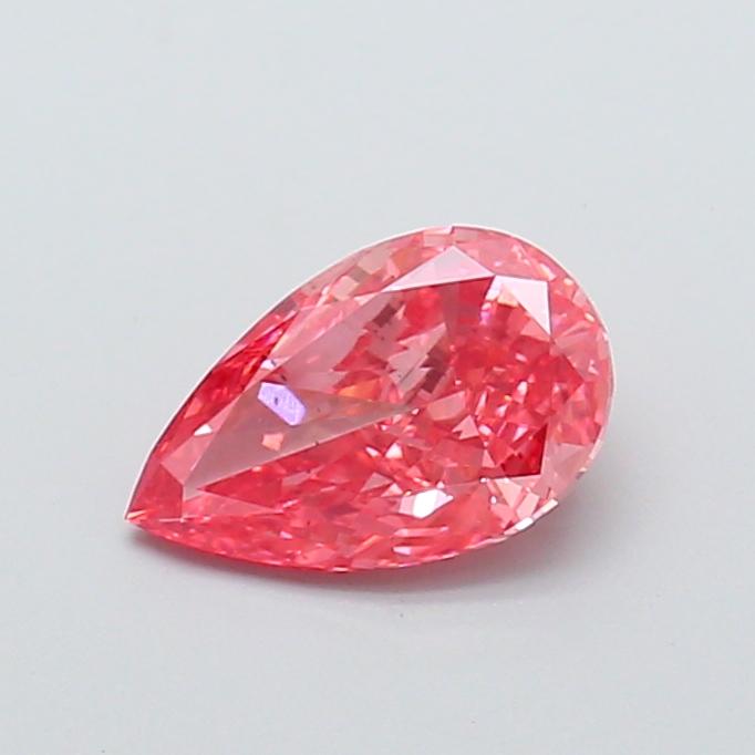 1.00 Ct. Fancy Vivid Pink Pear Lab Grown Diamond