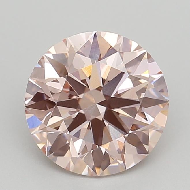 2.13 Ct. Fancy Intense Pink Round Lab Grown Diamond
